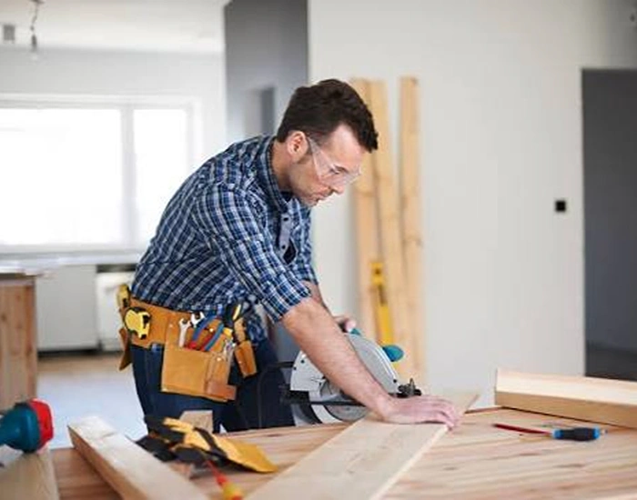 Carpentry Services providing custom woodwork, furniture fitting, and interior finishing solutions