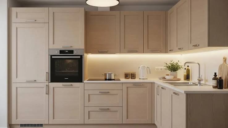 Wooden kitchen cabinets Dubai custom carpentry