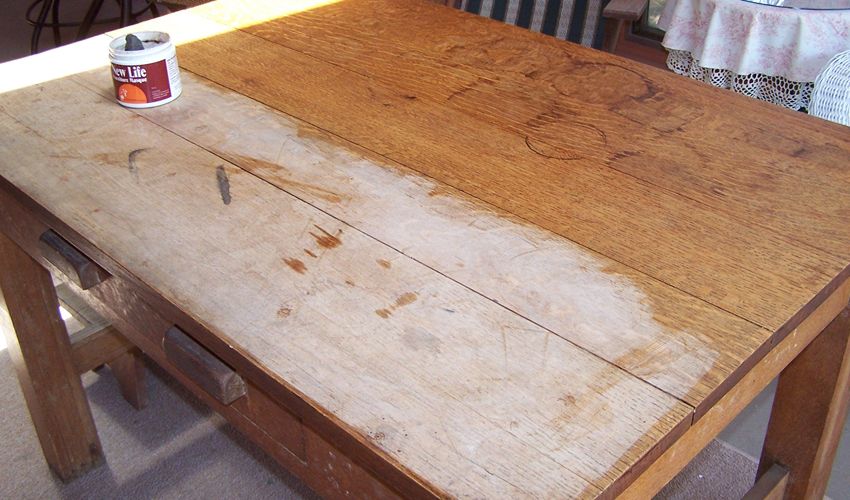 Can Scratched or Faded Wooden Furniture Be Restored