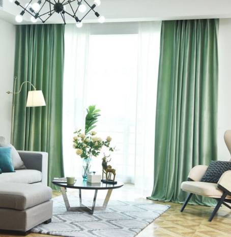 Bedroom Custom-Made Curtains Dubai