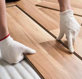 Glued & Glueless Click Flooring