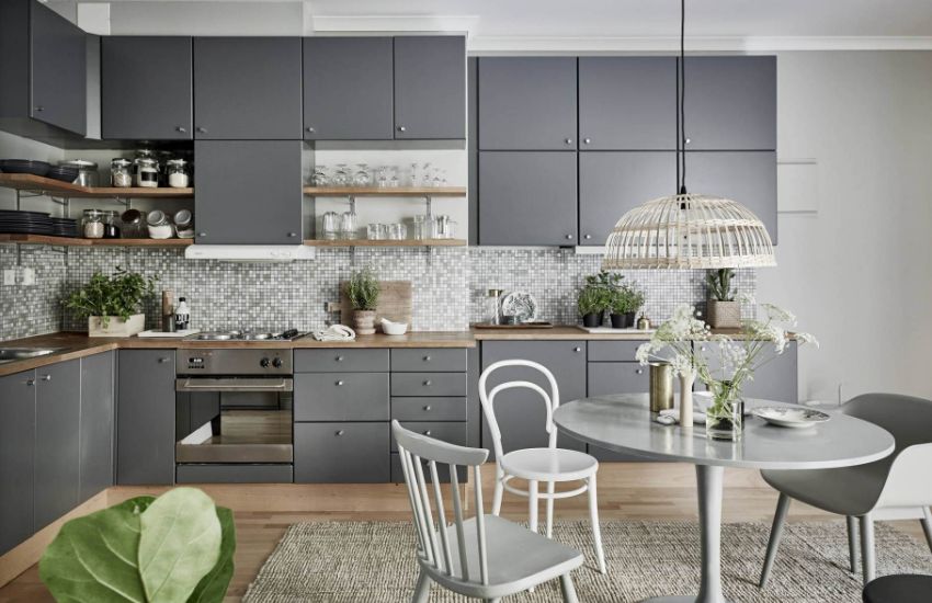 12 Modern Grey Kitchen Cabinets That Will Inspire