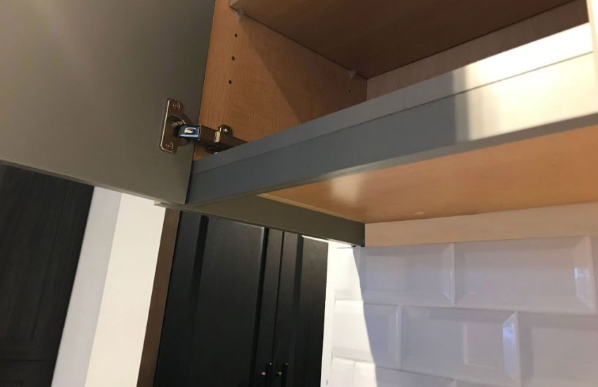 Fix Magnets Underside Of Your Cabinets