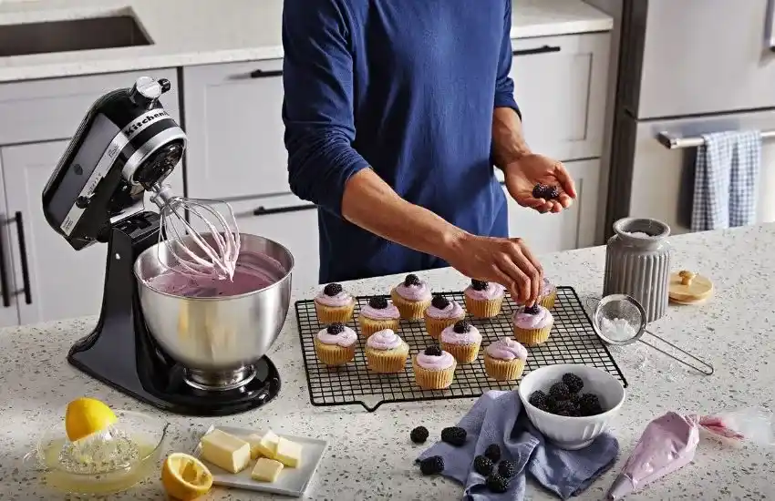 Store Mixer Attachments in A Large Mixing Bowl