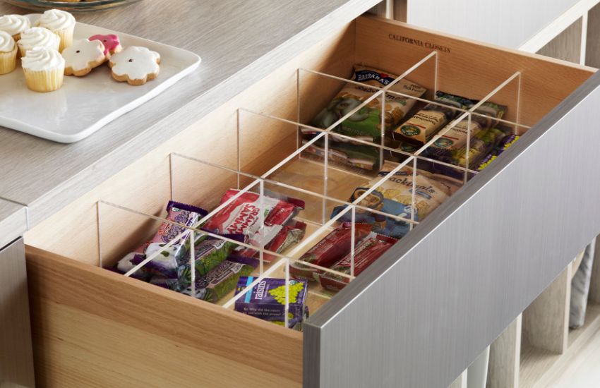 Use Drawers Dividers For Storage