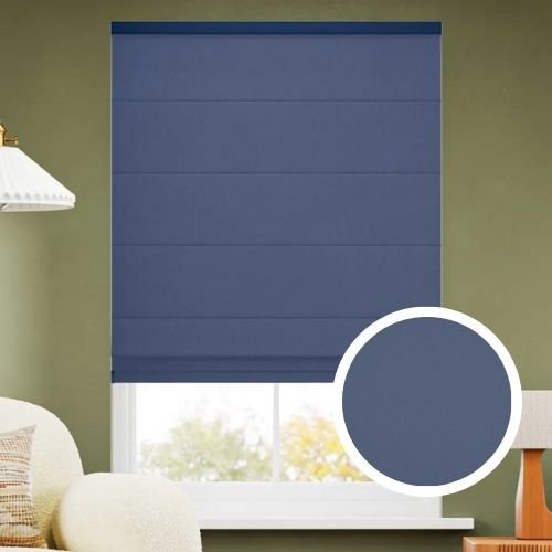 Room Darkening Roman Blinds