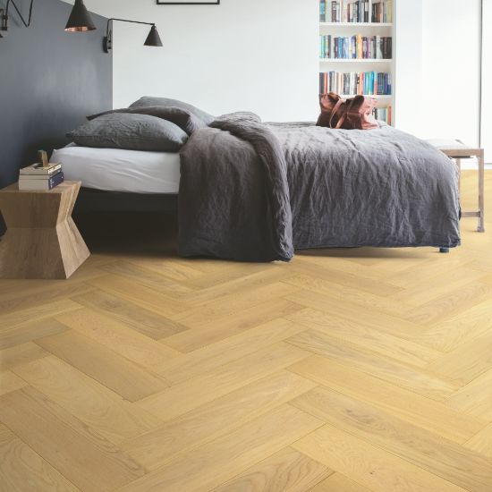 Luxury Bedroom Wooden Flooring