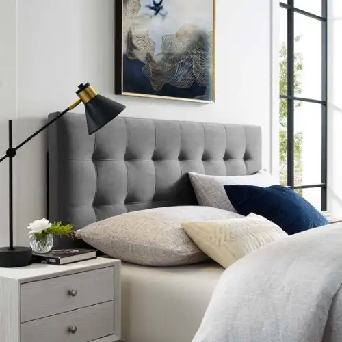 Velvet Headboard