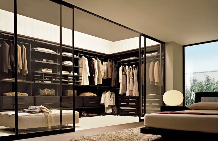 Glass Wardrobe