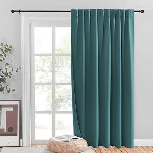 Minimalist Green curtains