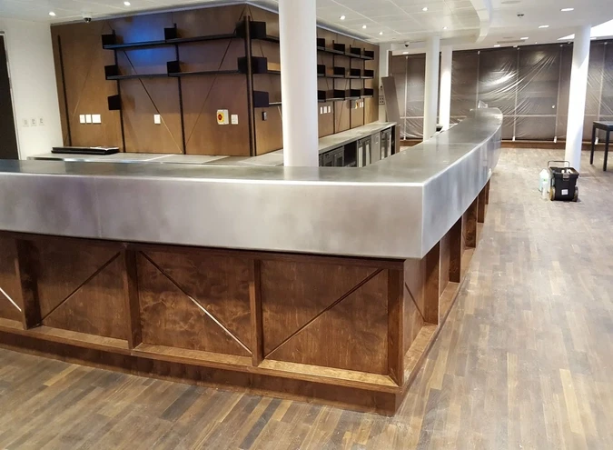 Bar Top for Commercial Spaces Counter