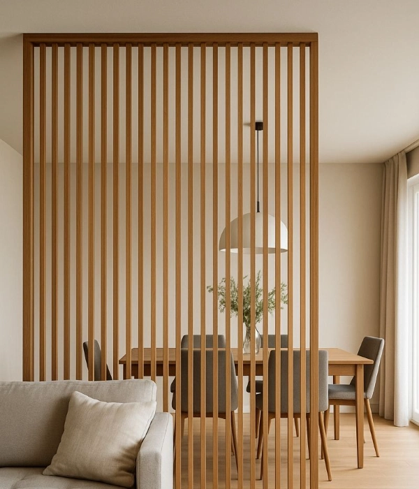 Custom Wood Partition