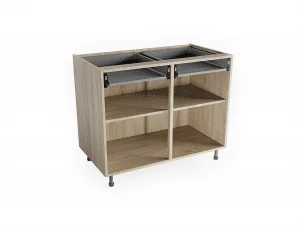 Premium Soft Close 2 Drawer Double Base Unit