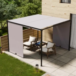 Dual Roof Sliding Pergola 3x3m