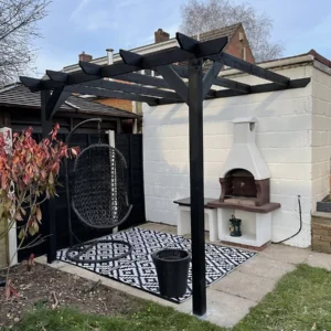 NLC Wooden Lean-to Pergola