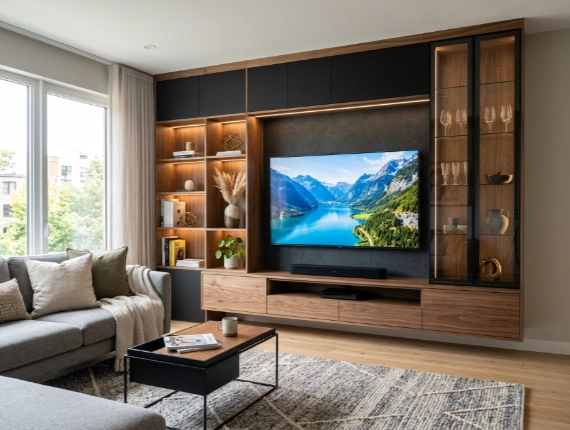 Modern TV Wall Unit