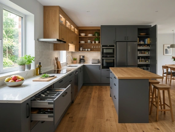 Modular Kitchen Cabinets