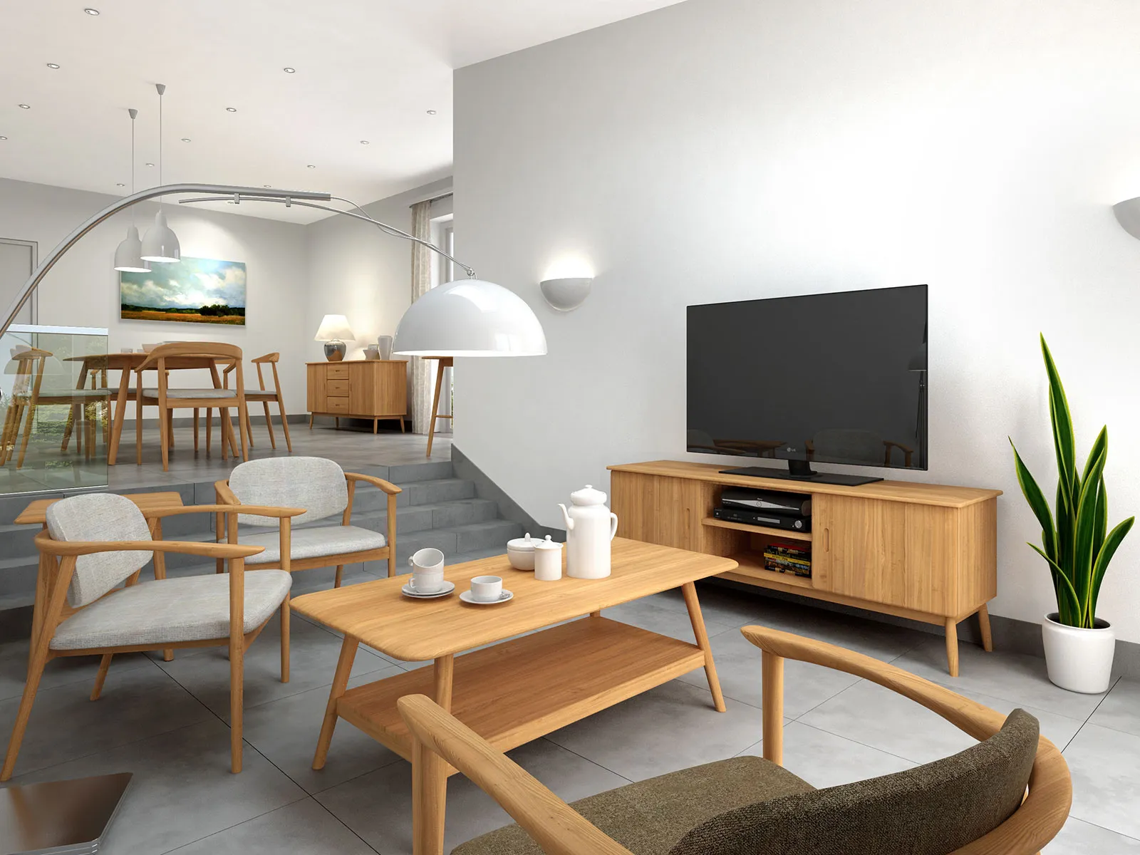 viborg large tv unit