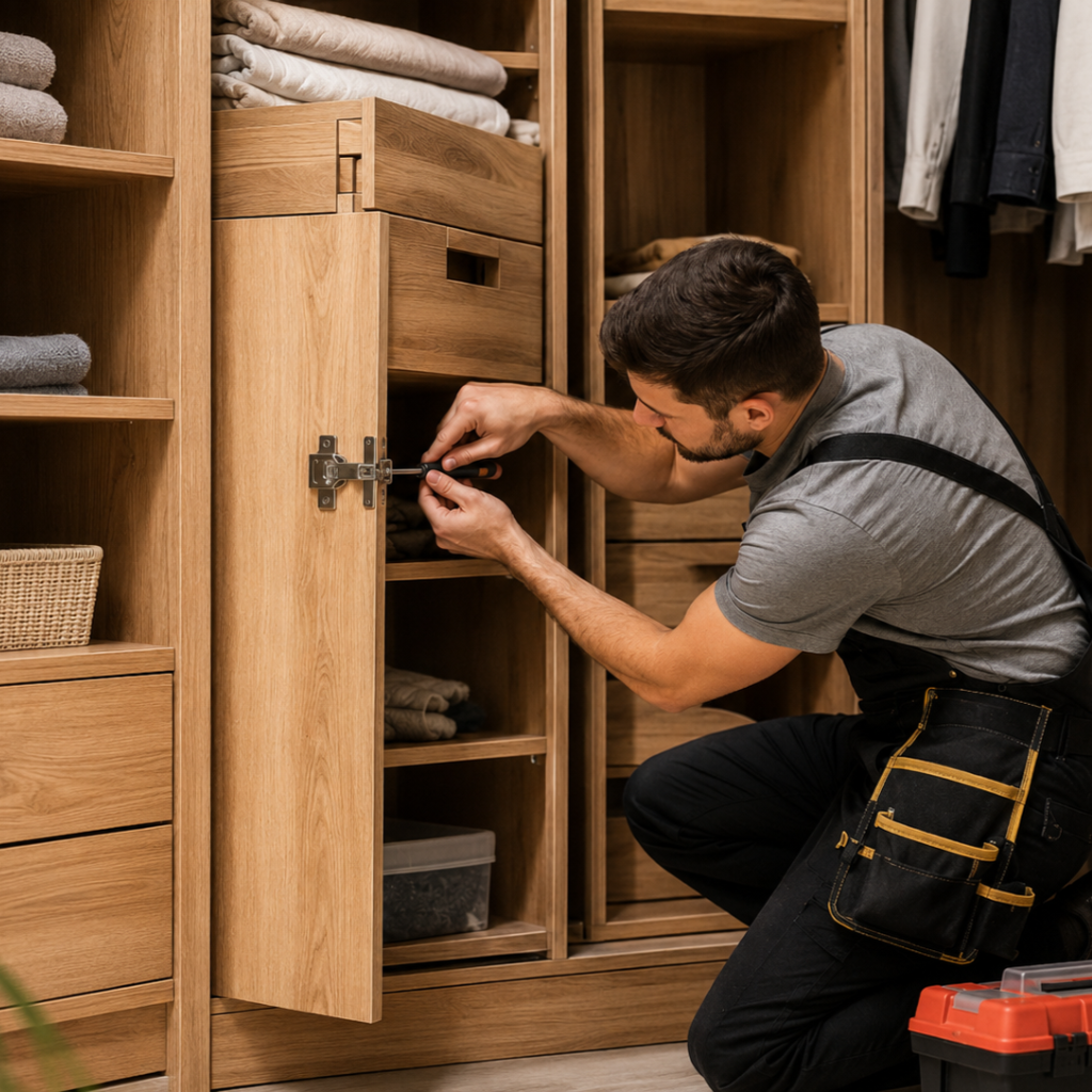 Cabinet Wardrobe Fixing Shop in Dubai