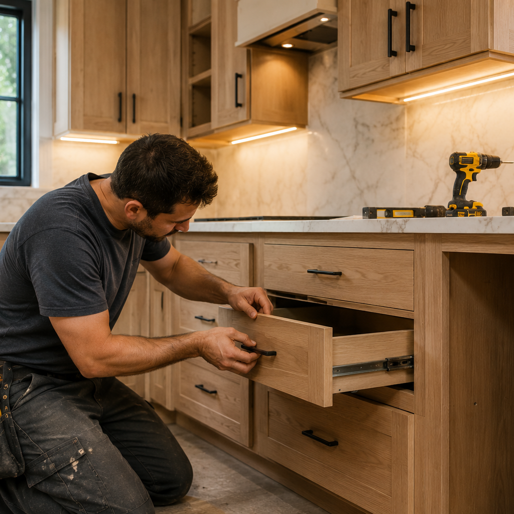 Book our Kitchen Carpentry Serices in Dubai