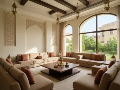Custom made furniture in Dubai home interior