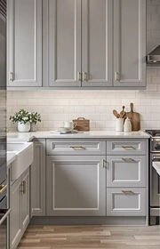 Framed Kitchen Cabinets
