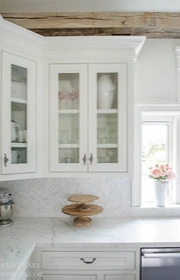 Glass Front Kitchen Cabinets