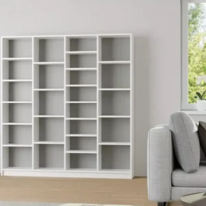 Made-to-measure bookcase wall