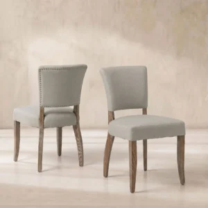 Neutral Fabric Dining Chair