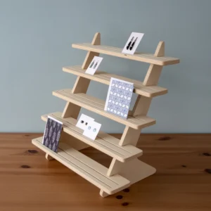 Space Saving Compact 5 Tier Display Stand