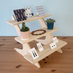 Three Shelf Display Countertop Stand