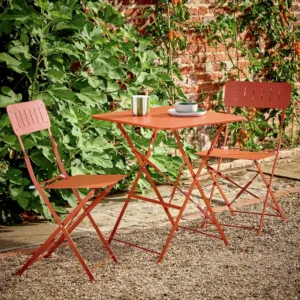 2 Seater Metal Bistro Set