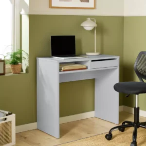 Argos Home Pepper 1 Drawer Office Desk - Grey