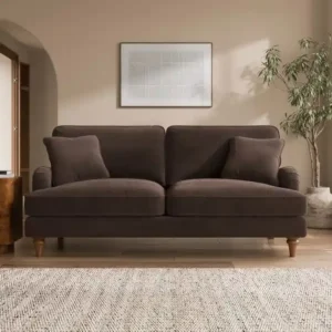 Beatrice II Velvet 3 Seater Sofa