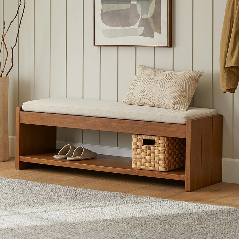 Furniture close-up highlighting premium wood texture, craftsmanship, and smooth finishes