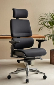 Office Chairs close-up highlighting breathable upholstery, armrests, and durable construction