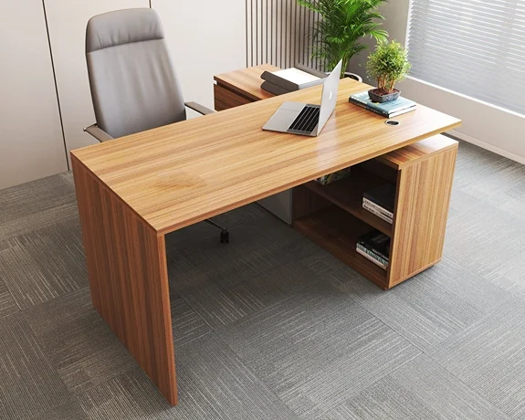 Office Furniture arranged in offices with clean, organized layouts.