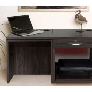 Small Office Desk Set With Single Drawer
