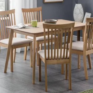 Boden Oak Veneer Rectangular Dining Table