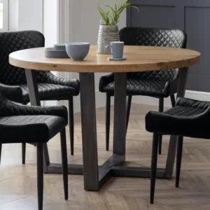 Brooklyn Solid Oak Trestle Dining Table