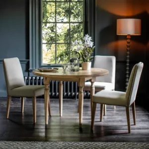 Chester Solid Oak Round Dining Table