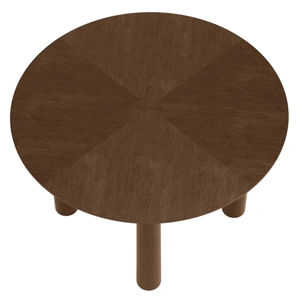 Hana Walnut Round Dining-Tables