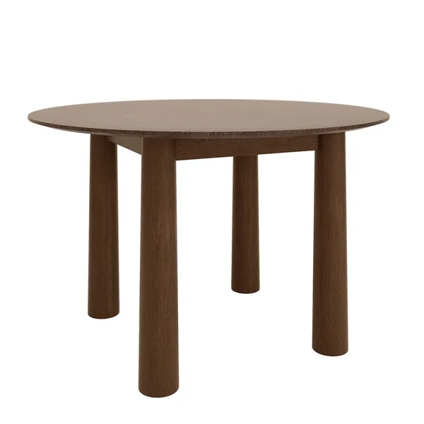 Hana Walnut Round Dining Tables