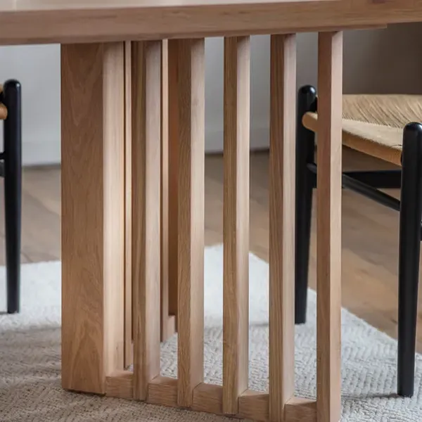 Loma 8-Seater Natural Solid Oak Dining-Table