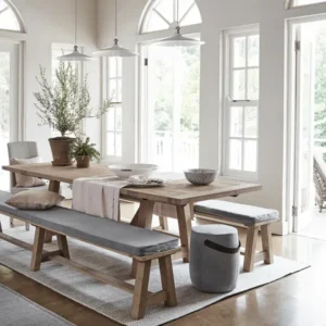 Moreton 10-Seater Oak Extendable Table
