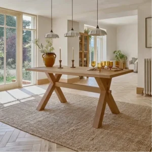 Six Seater Contemporary Dining Table